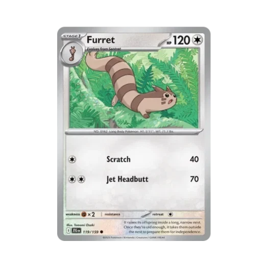 포켓몬 TCG 다꼬리 C 저니 투게더 (영문판) 카드 이미지