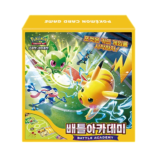 포켓몬 TCG 스칼렛&바이올렛 배틀 아카데미 박스 (한글판) 카드 이미지