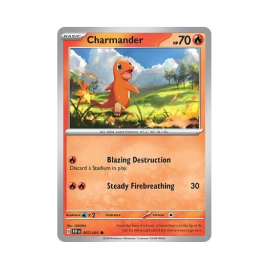 포켓몬 TCG 파이리 C 팔데아 페이트 (영문판) 카드 이미지