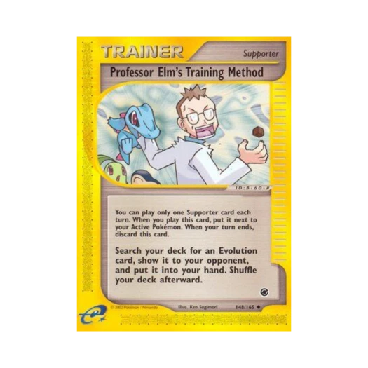 Pokemon TCG Professor Elm's Training Method U Expedition Base Set (English Ver.)