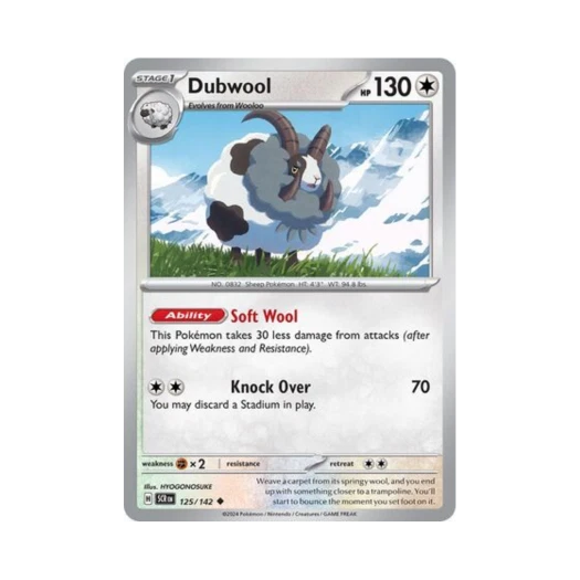 Pokemon TCG Dubwool U Stellar Crown (English Ver.)