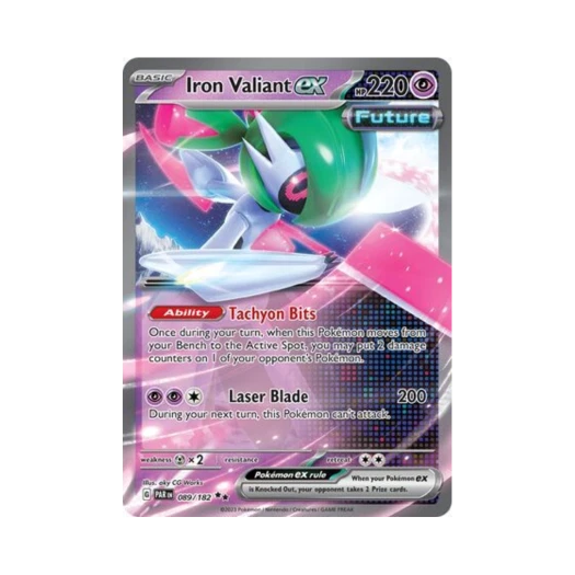 포켓몬 TCG 무쇠무인 ex DR 파라독스 리프트 (영문판)