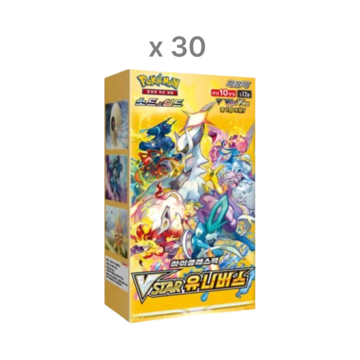 포켓몬 TCG 소드 & 실드 하이클래스팩 브이스타 유니버스 30박스 (총 300팩/한글판) 카드 이미지