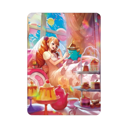 원피스 TCG 샬롯 푸딩 C-SPC ST12-012 부스터 팩 왕족의 혈통 (한글판) 카드 이미지