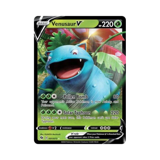 Pokemon TCG Venusaur V HRV Champion's Path (English Ver.)