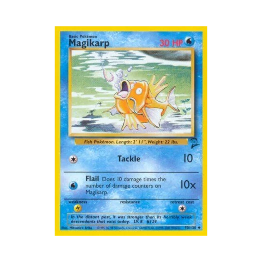 Pokemon TCG Magikarp U Base Set 2 (English Ver.)