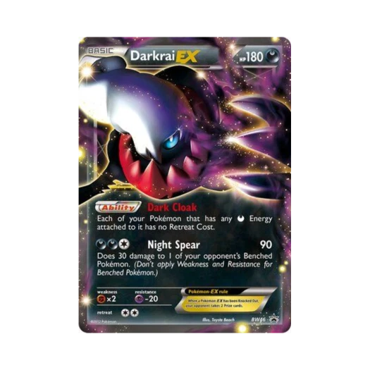 포켓몬 TCG 다크라이 ex P 블랙 & 화이트 프로모카드 (영문판)