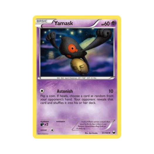 Pokemon TCG Yamask U Dark Explorers (English Ver.)