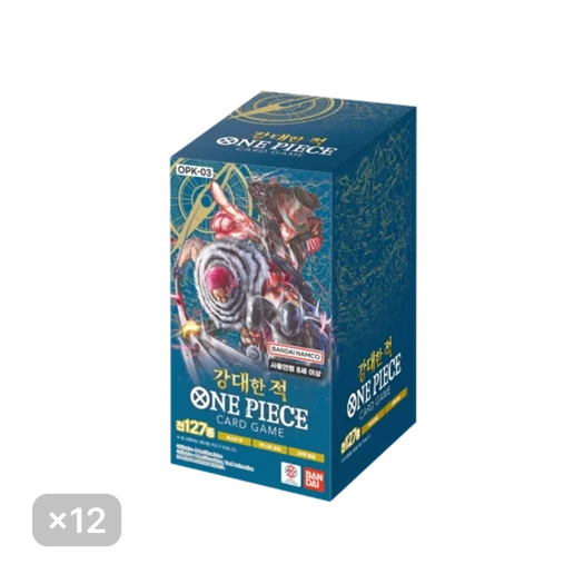 원피스 TCG OPK-03 부스터 팩 강대한 적 12 박스 (288팩/한글판) 카드 이미지