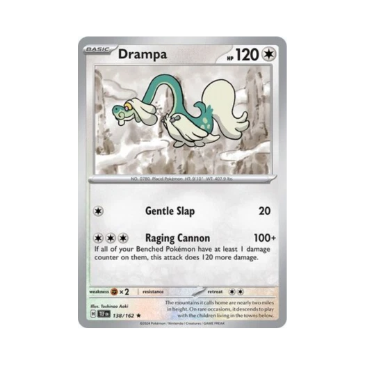 Pokemon TCG Drampa R Temporal Forces (English Ver.)