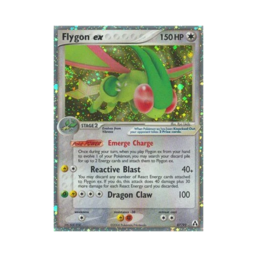 포켓몬 TCG 플라이곤 ex RHe EX 레전드 메이커 (영문판)