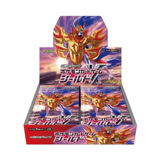 포켓몬 TCG 소드 & 실드 확장팩 실드 박스 (일어판) 카드 이미지