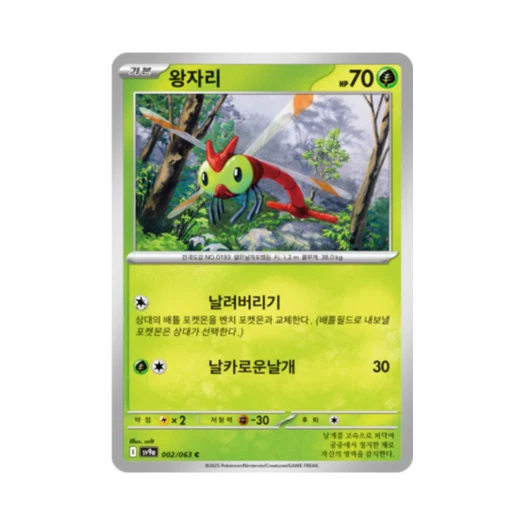 포켓몬 TCG 왕자리 C 열풍의 아레나 (한글판)