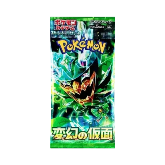포켓몬 TCG 스칼렛&바이올렛 확장팩 변환의 가면 팩 (5장/일어판) 카드 이미지