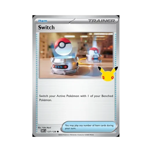 Pokemon TCG Switch C 30th Celebration (English Ver.)