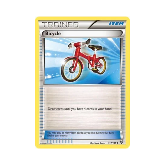 포켓몬 TCG 자전거 U 플라스마 스톰 (영문판)