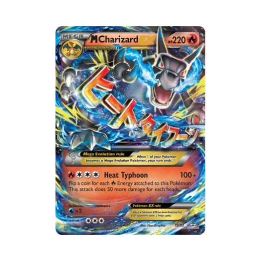 Pokemon TCG M Charizard EX RHE Generations (English Ver.)