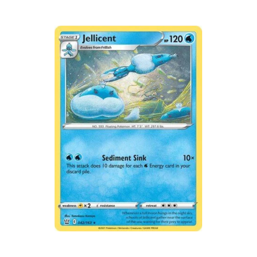 Pokemon TCG Jellicent R Battle Styles (English Ver.)