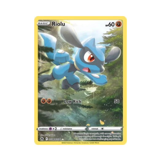 포켓몬 TCG 리오르 R 크라운 제니스 (영문판)