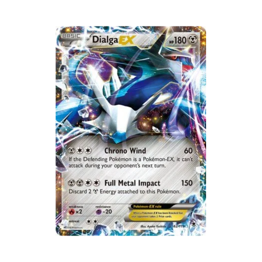 Pokemon TCG Dialga EX RHE Phantom Forces (English Ver.)