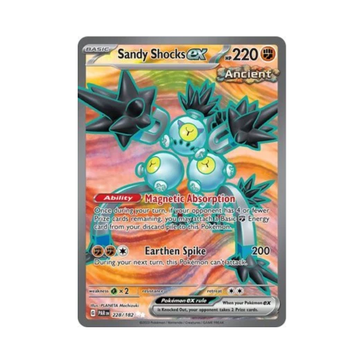포켓몬 TCG 모래털가죽 ex UR 파라독스 리프트 (영문판)