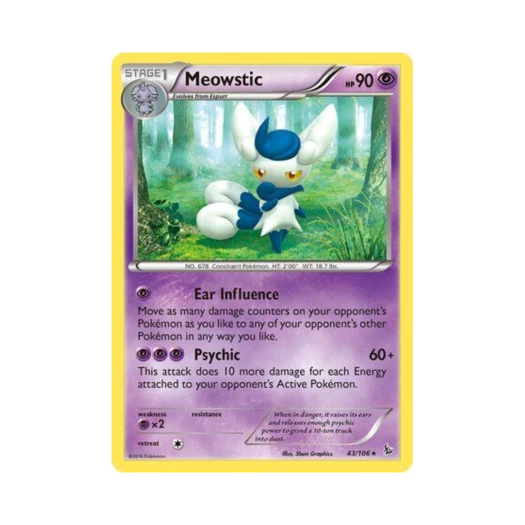 Pokemon TCG Meowstic R Flashfire (English Ver.)