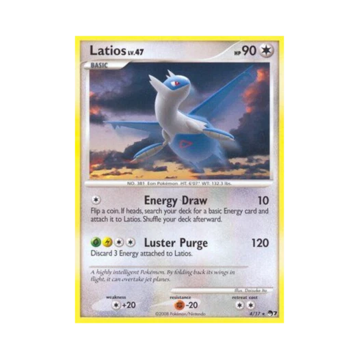 포켓몬 TCG 라티오스 R 팝 시리즈 7 (영문판)