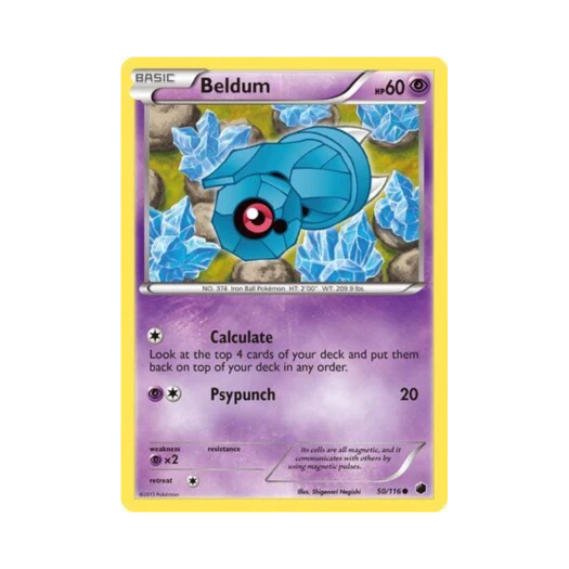Pokemon TCG Beldum C Plasma Freeze (English Ver.)