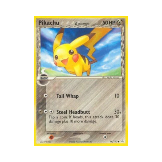 Pokemon TCG Pikachu C EX Holon Phantoms (English Ver.)