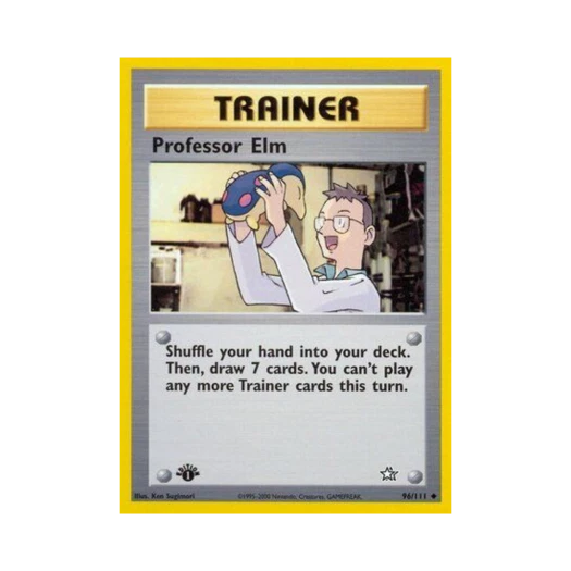 포켓몬 TCG 공박스 U 네오 제네시스 (영문판)