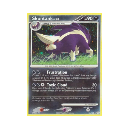 포켓몬 TCG 스컹탱크 RH 다이아몬드 & 펄 (영문판)