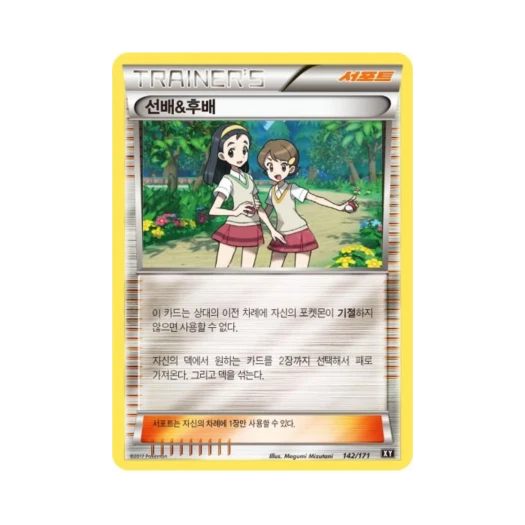 포켓몬 TCG 선배&후배 베스트 오브 엑스와이 (한글판)