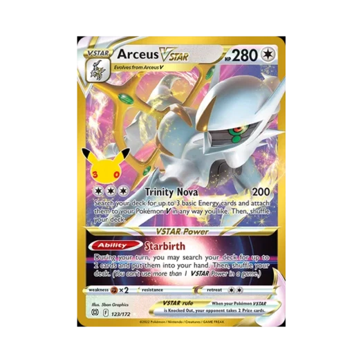 Pokemon TCG Arceus VSTAR HRV 30th Celebration Classic Collection (English Ver.)