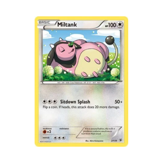 Pokemon TCG Miltank Kalos Starter Set (English Ver.)