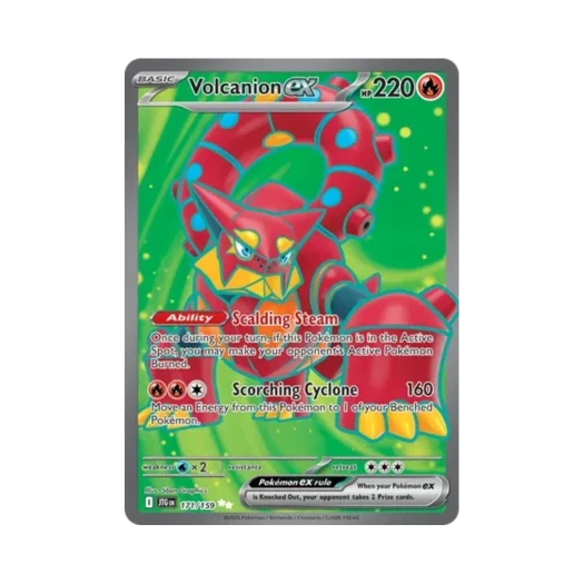 포켓몬 TCG 볼케니온 ex UR 저니 투게더 (영문판)