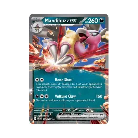 포켓몬 TCG 버랜지나 ex DR 메가 에볼루션 어센드 히어로즈 (영문판)