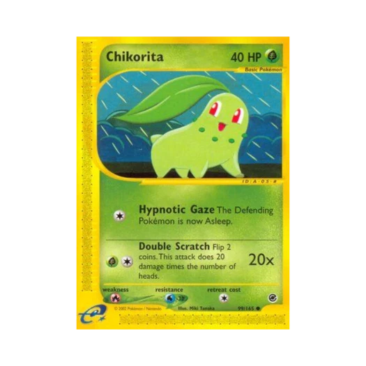 Pokemon TCG Chikorita C Expedition Base Set (English Ver.)