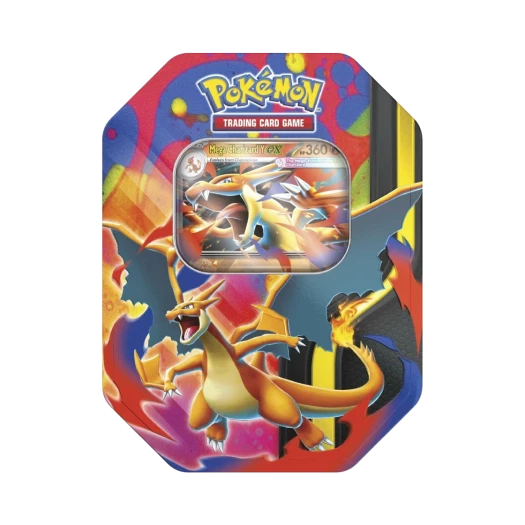 Pokemon TCG Mega Charizard Tin Mega Charizard Y (English Ver.)
