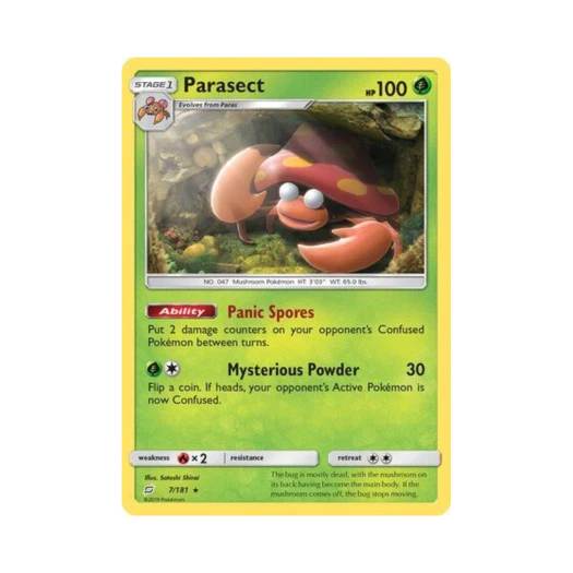 포켓몬 TCG 파라섹트 R 팀업 (영문판)
