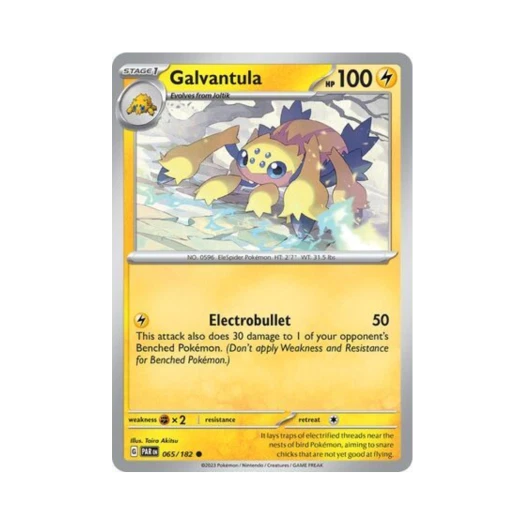 Pokemon TCG Galvantula C Paradox Rift (English Ver.)