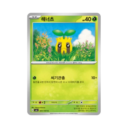 포켓몬 TCG 해너츠 C 변환의 가면 (한글판)