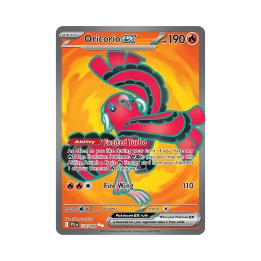 포켓몬 TCG 춤추새 ex UR 판타스말 플레임즈 (영문판)