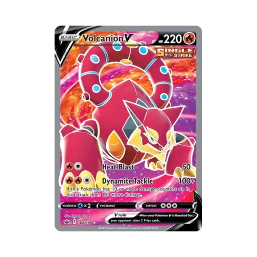 포켓몬 TCG 볼케니온 V RU 칠링 레인 (영문판)