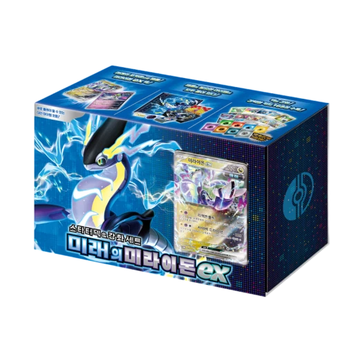포켓몬 TCG 스칼렛&바이올렛 스타터 덱&강화 세트 미래의 미라이돈 ex 박스 (한글판)