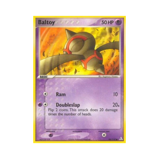포켓몬 TCG 오뚝군 C EX 홀론 팬텀 (영문판)