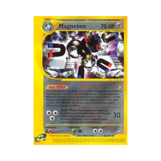 포켓몬 TCG 레어코일 R 아쿠아폴리스 (영문판)