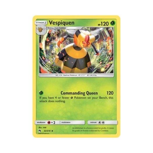 포켓몬 TCG 비퀸 U 로스트 썬더 (영문판)
