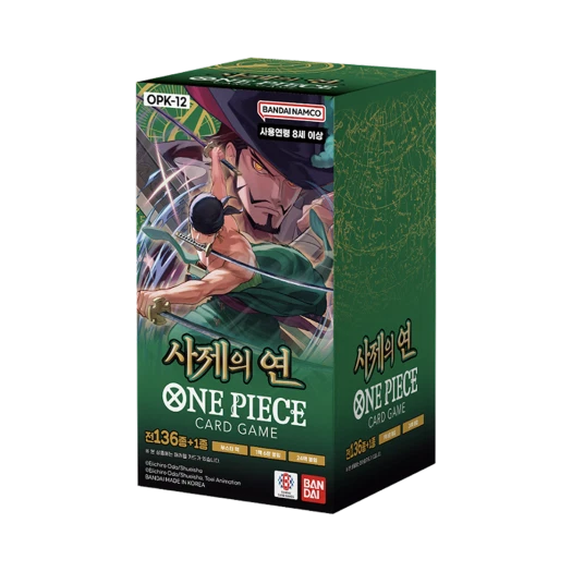 원피스 TCG OPK-12 부스터 팩 사제의 연 (24팩/한글판) 상품 이미지