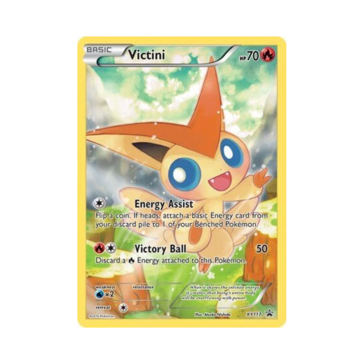 포켓몬 TCG 비크티니 P XY 프로모 카드 (영문판)