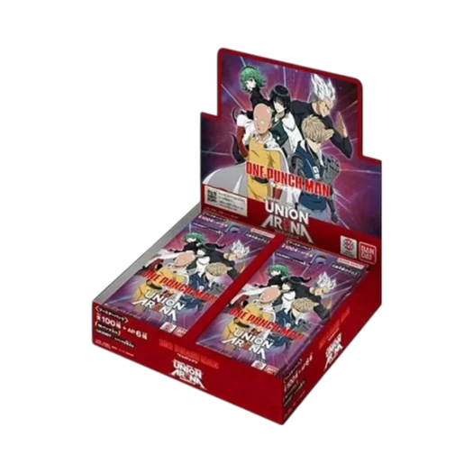 유니온 아레나 TCG 부스터 팩 원펀맨 박스 (16팩/일어판) 상품 이미지
